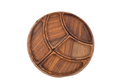 Round Wooden Serving Tray
