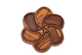 Swirl Petal Wooden Serving Tray