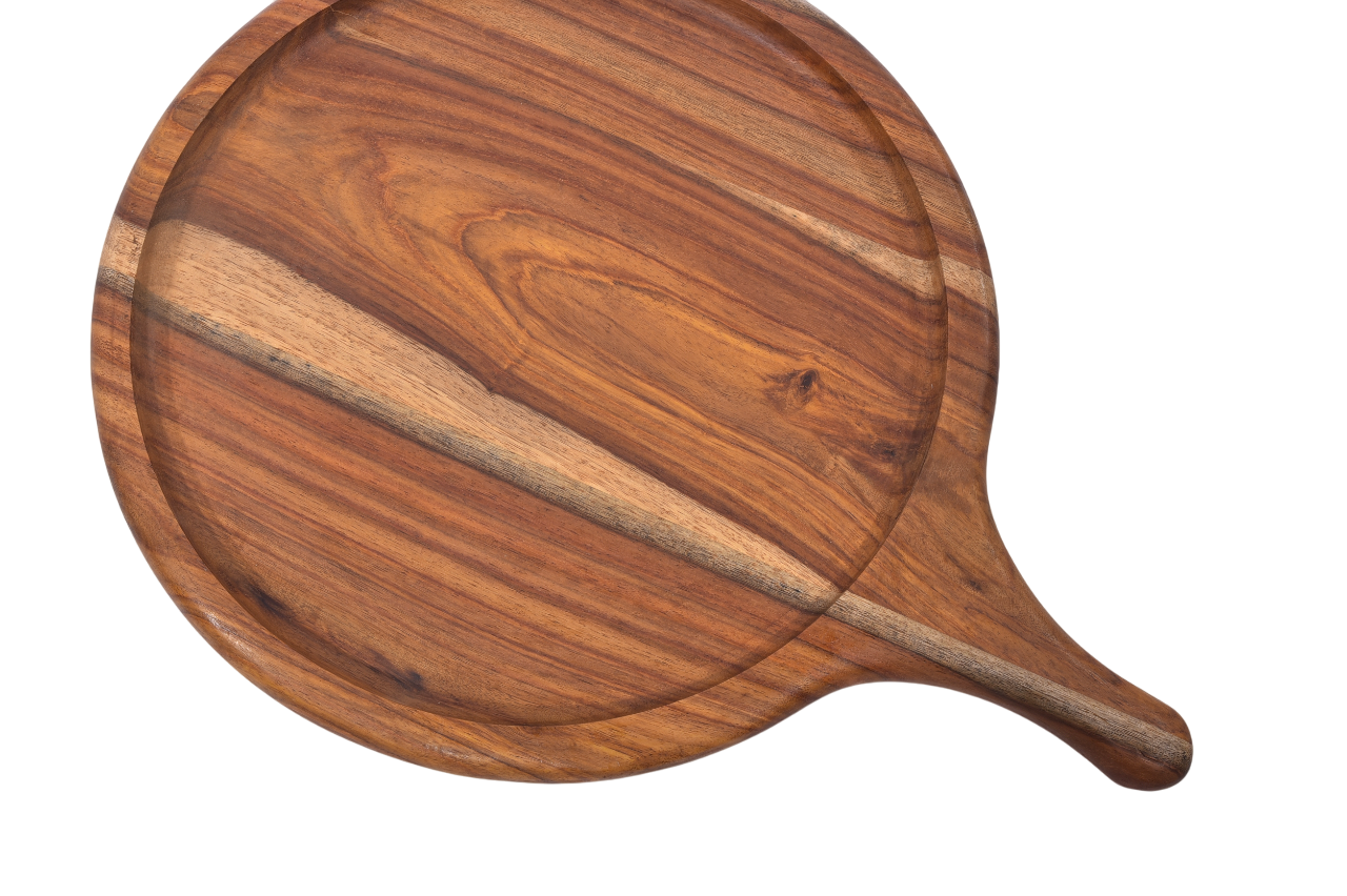 Round Wooden Serving Board
