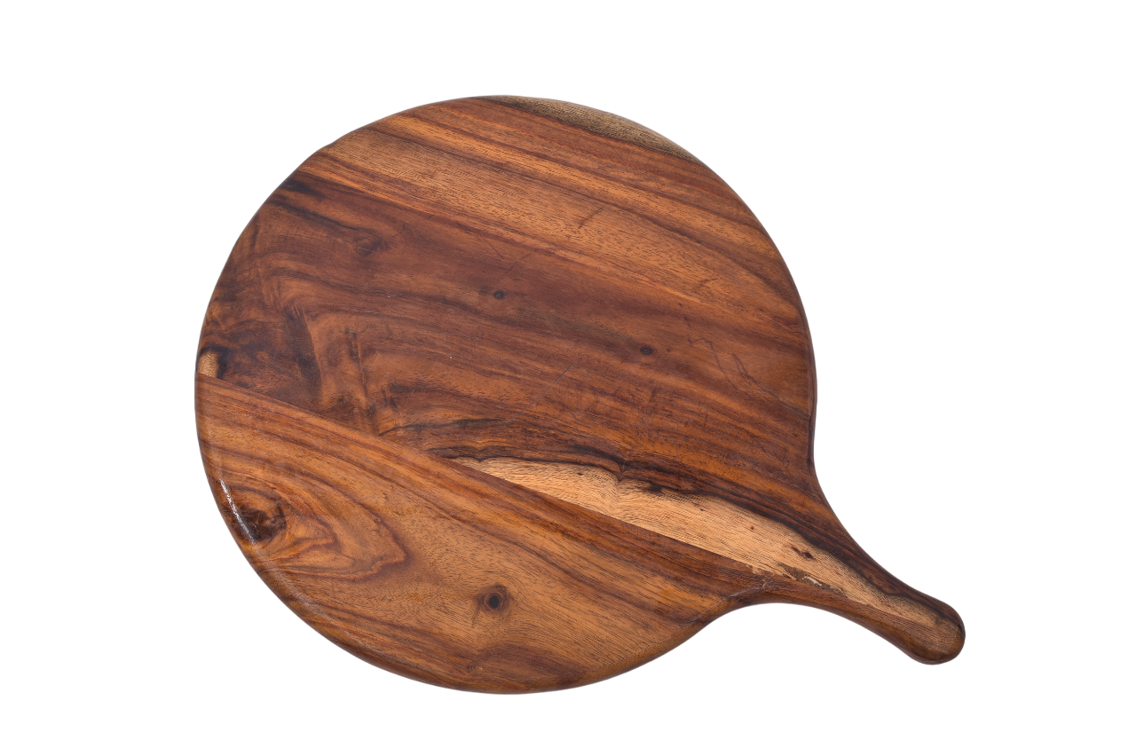 Round Wooden Serving Board