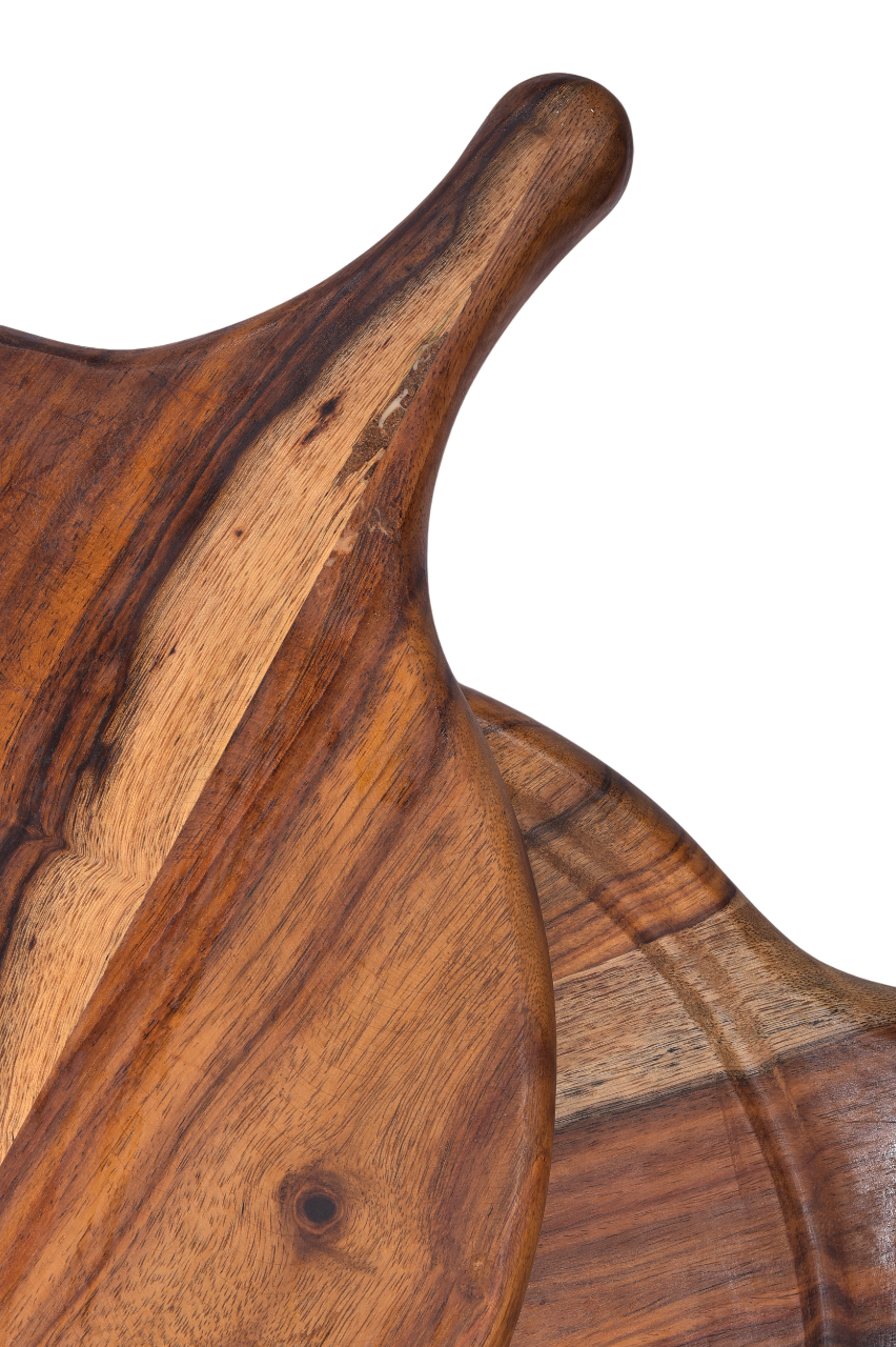 Round Wooden Serving Board