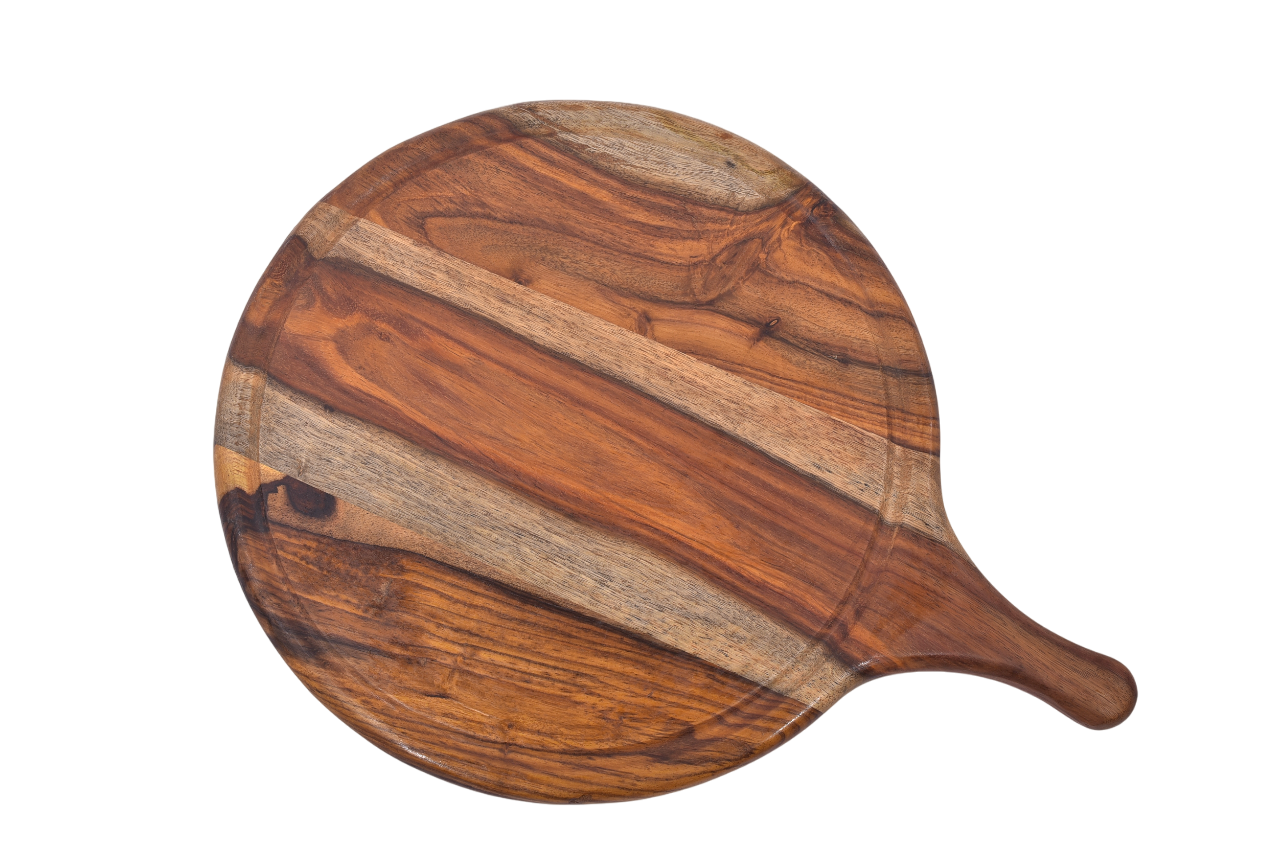 Round Wooden Serving Board