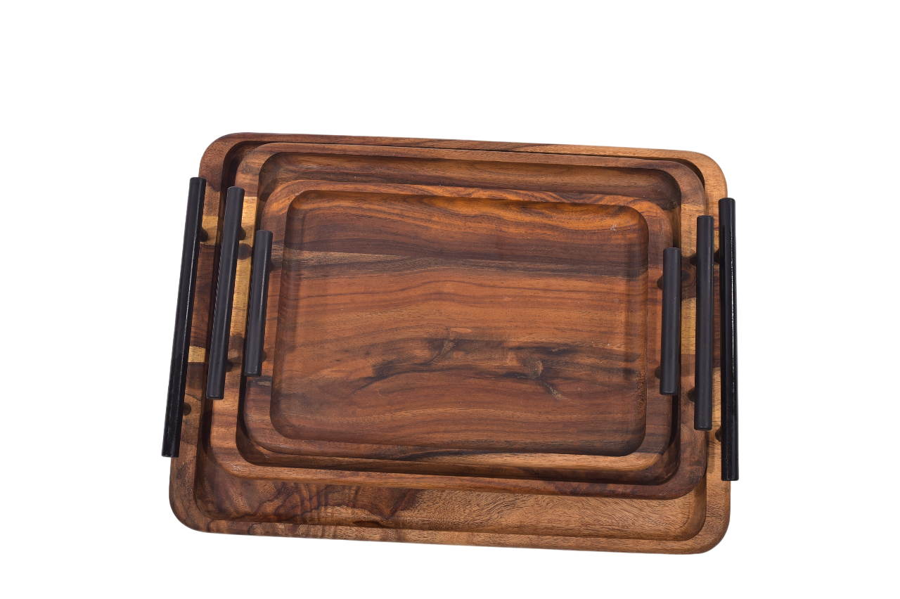 Handcrafted Wooden Serving Trays