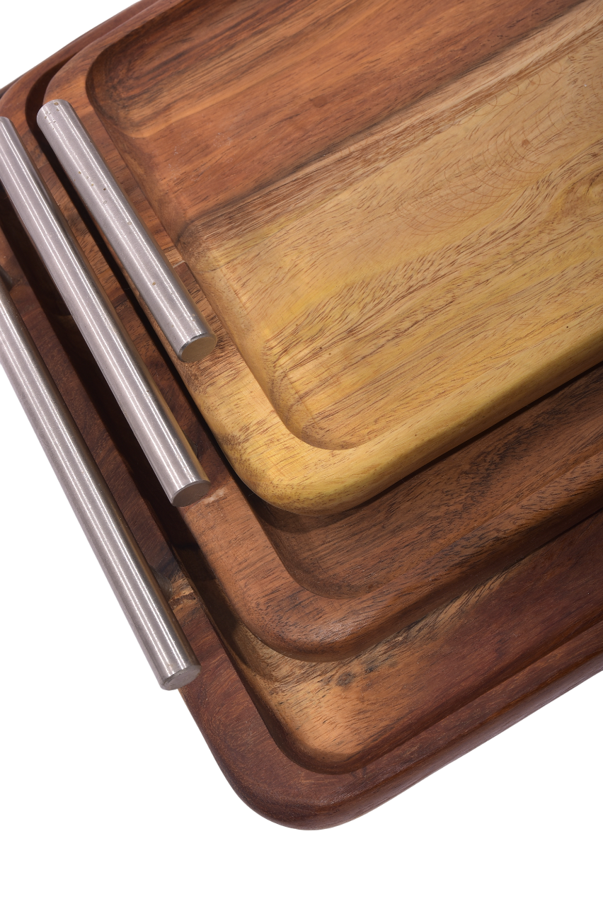 Handcrafted Wooden Serving Trays