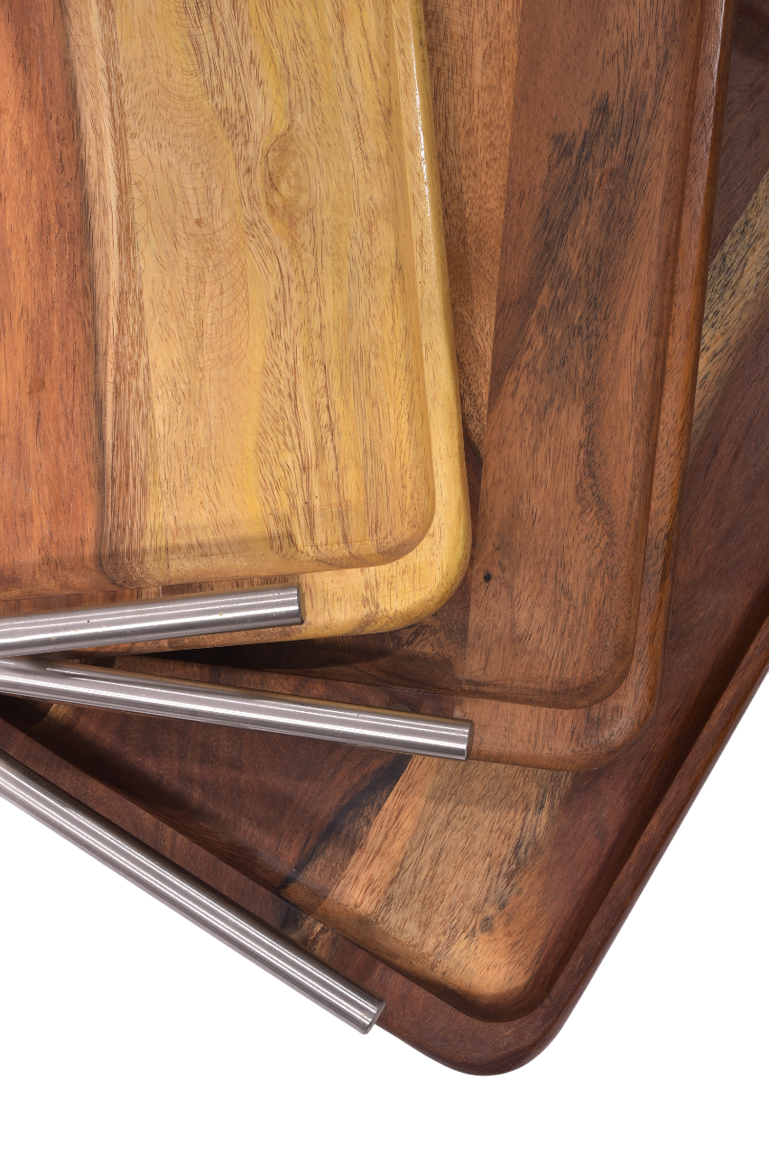 Handcrafted Wooden Serving Trays